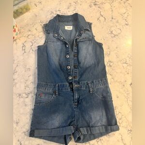 Hudson Denim jumpsuit! Kids M-Very stylish and comfy